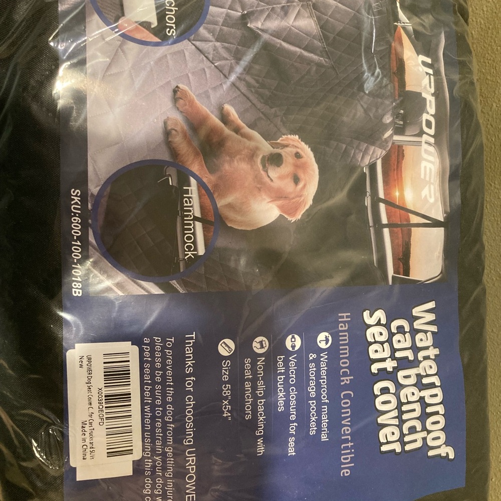 URPOWER Waterproof Car Bench Seat Cover